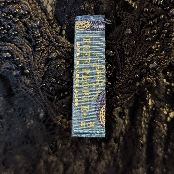 EUC Free People Black Lace Dress - Picture 12 of 12
